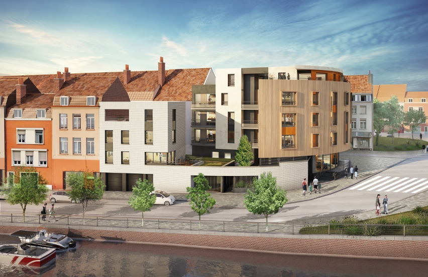 Appartement neuf à Dunkerque-Centre par KIC sur le programme immobilier neuf le Quai